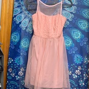 Blush pink dress